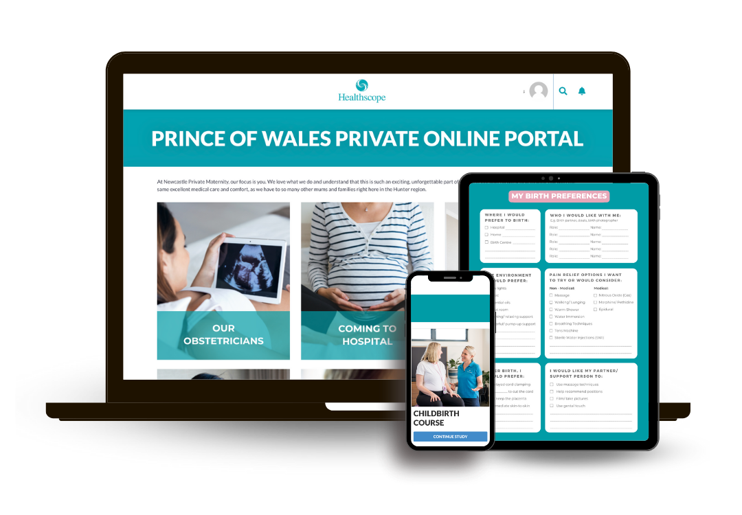 Prince of Wales Private Online Childbirth Course